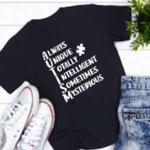 Autism Awareness Shirt NEW 🧩💜💙💚💛